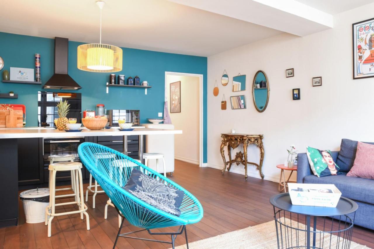 Charming Flat In A Calm Street At The Historic Heart Of Bayonne - Welkeys Leilighet Eksteriør bilde