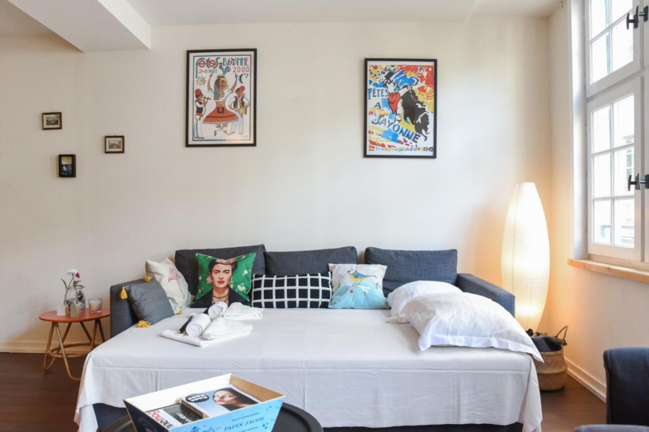 Charming Flat In A Calm Street At The Historic Heart Of Bayonne - Welkeys Leilighet Eksteriør bilde